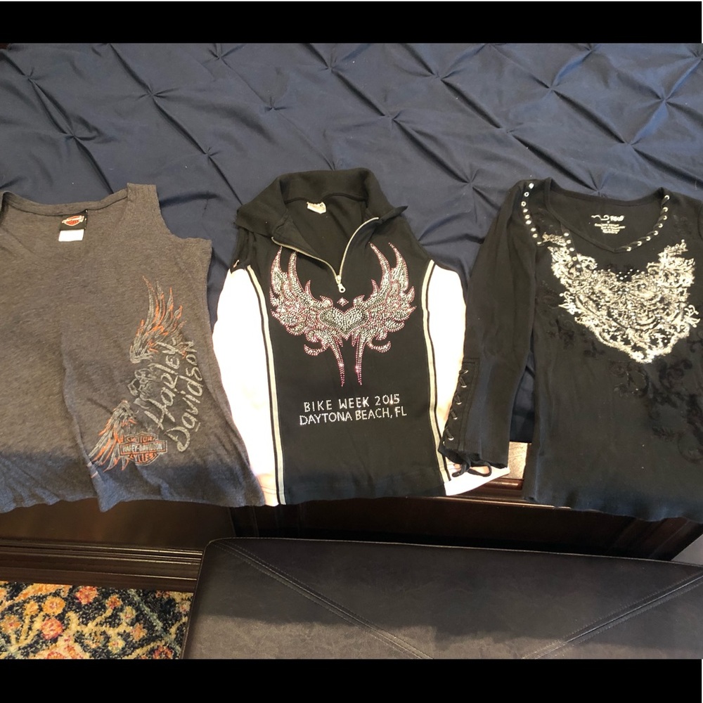 HARLEY lovers! 3shirts!